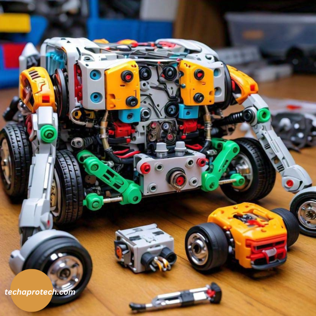 6-in-1 electric robot kits are simply not toys, they are complex teaching aids that fetter imagination, analytical capabilities, and affection towards science