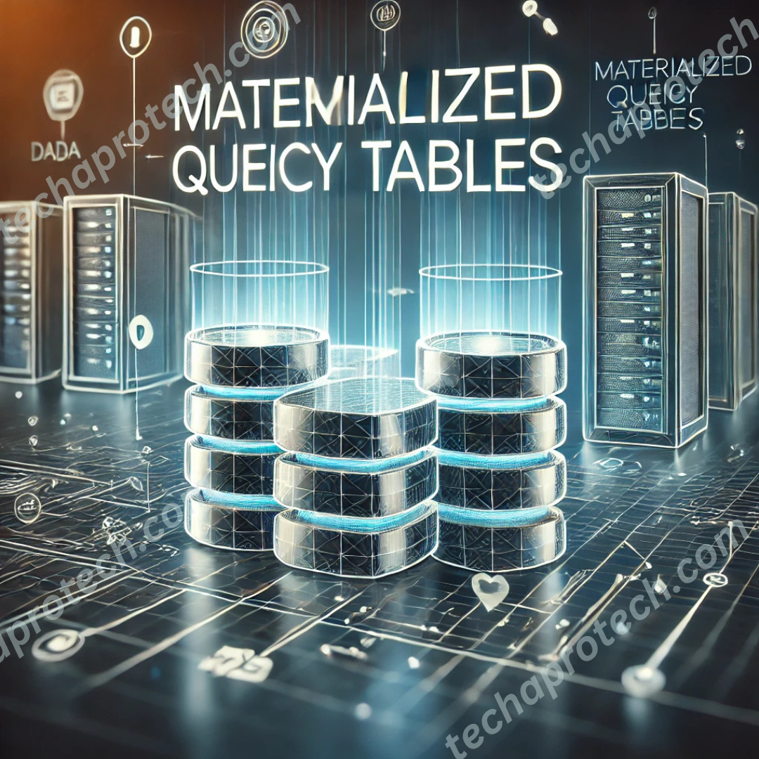 Materialized Query Tables(MQTs)