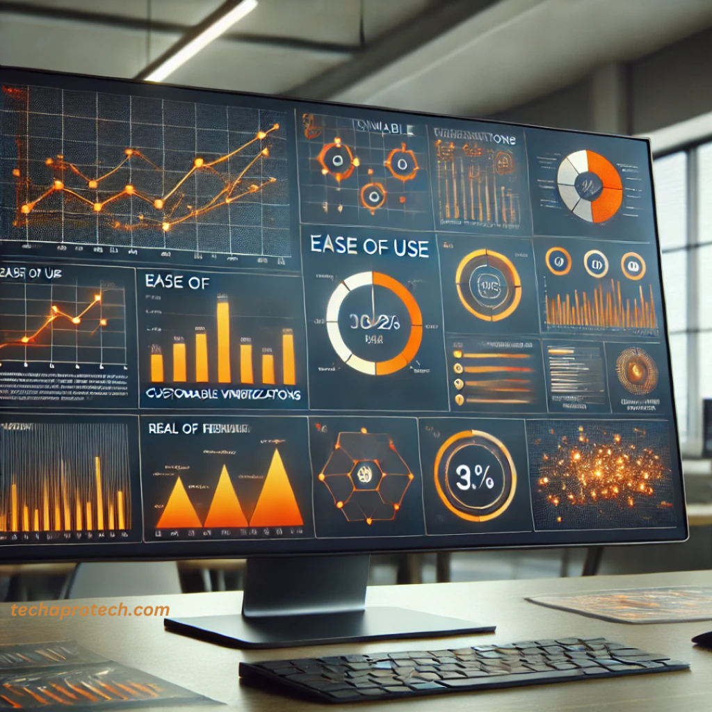 the best dashboards Orange, one is able to represent complex information in a more comprehensible and aesthetic form. 