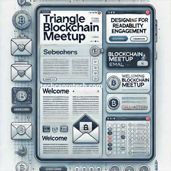 Triangle Blockchain Meetup Email Designing for Readability and Engagement