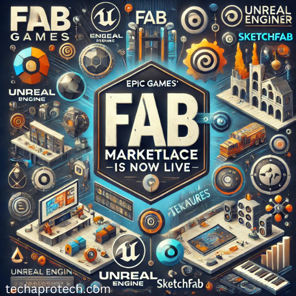 Epic Games' Fab Marketplace Is Now Live Featuring Unreal Engine, Sketchfab