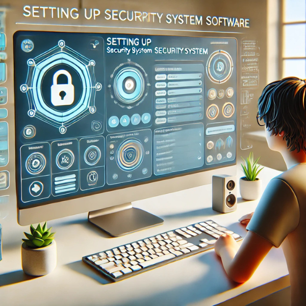 Setting Up Joaan Security System Software