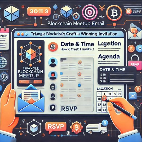 Triangle Blockchain Meetup Email: How to Craft a Winning Invitation