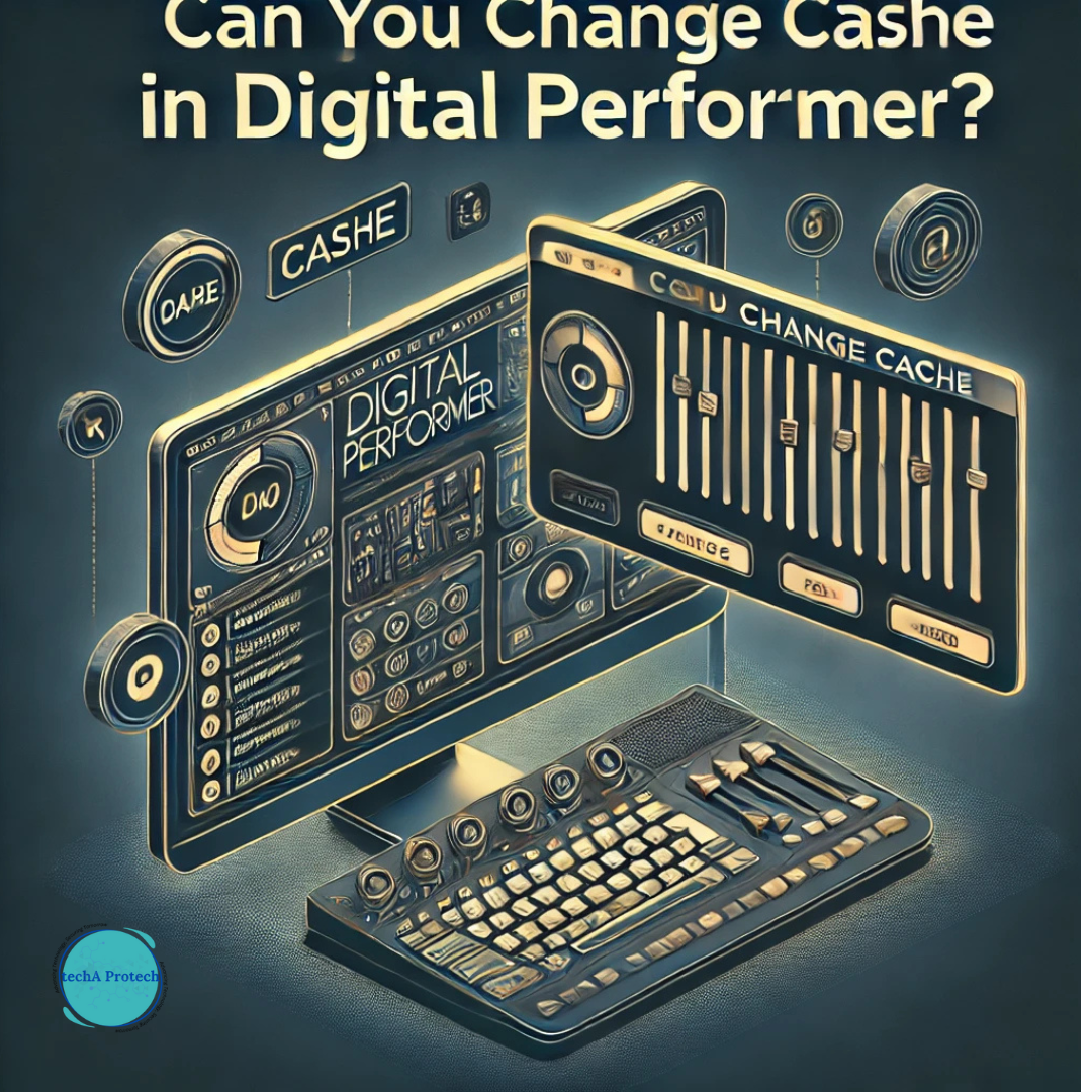 can you change cache in Digital Performer